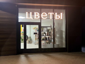 Салон ночью